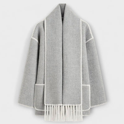 Castorini™ | Cappotto Scarf Elegante