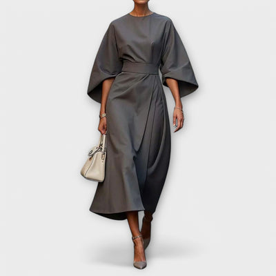 Castorini™ | Abito Elegante con Maniche a Lanterna