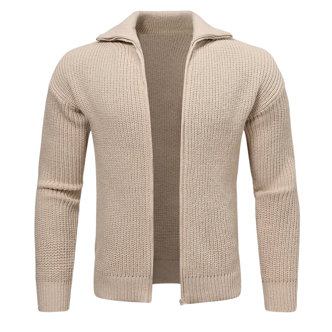 Castorini™ | Cardigan con zip