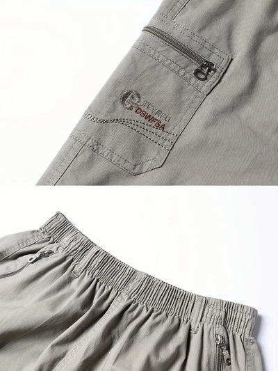 Castorini™ | Pantaloni cargo corti leggeri con tasche