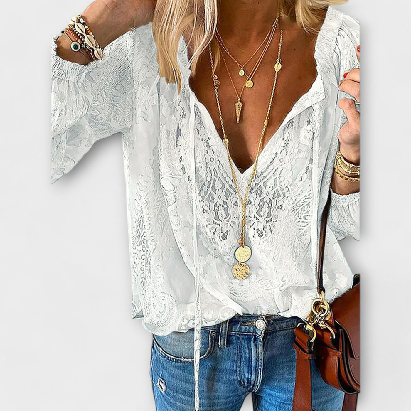 Castorini™ | Blusa Unica con Dettagli