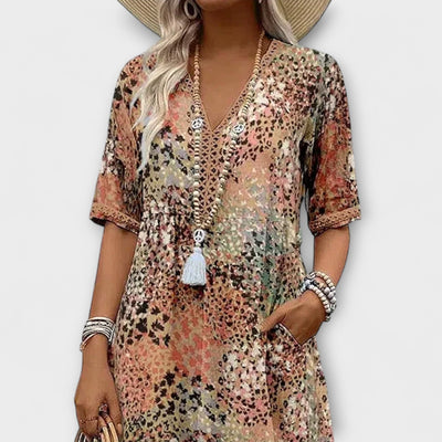 Castorini™ | Vestito Floreale Vivace