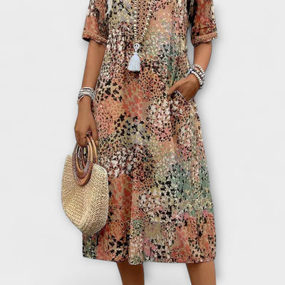 Castorini™ | Vestito Floreale Vivace