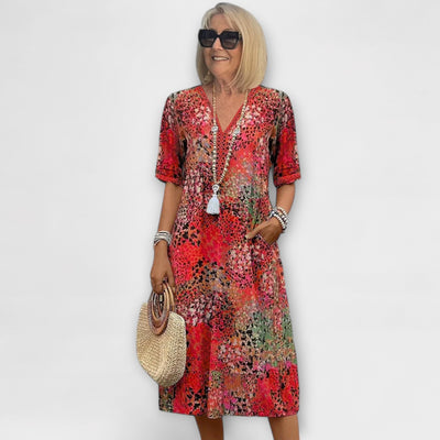 Castorini™ | Vestito Floreale Vivace