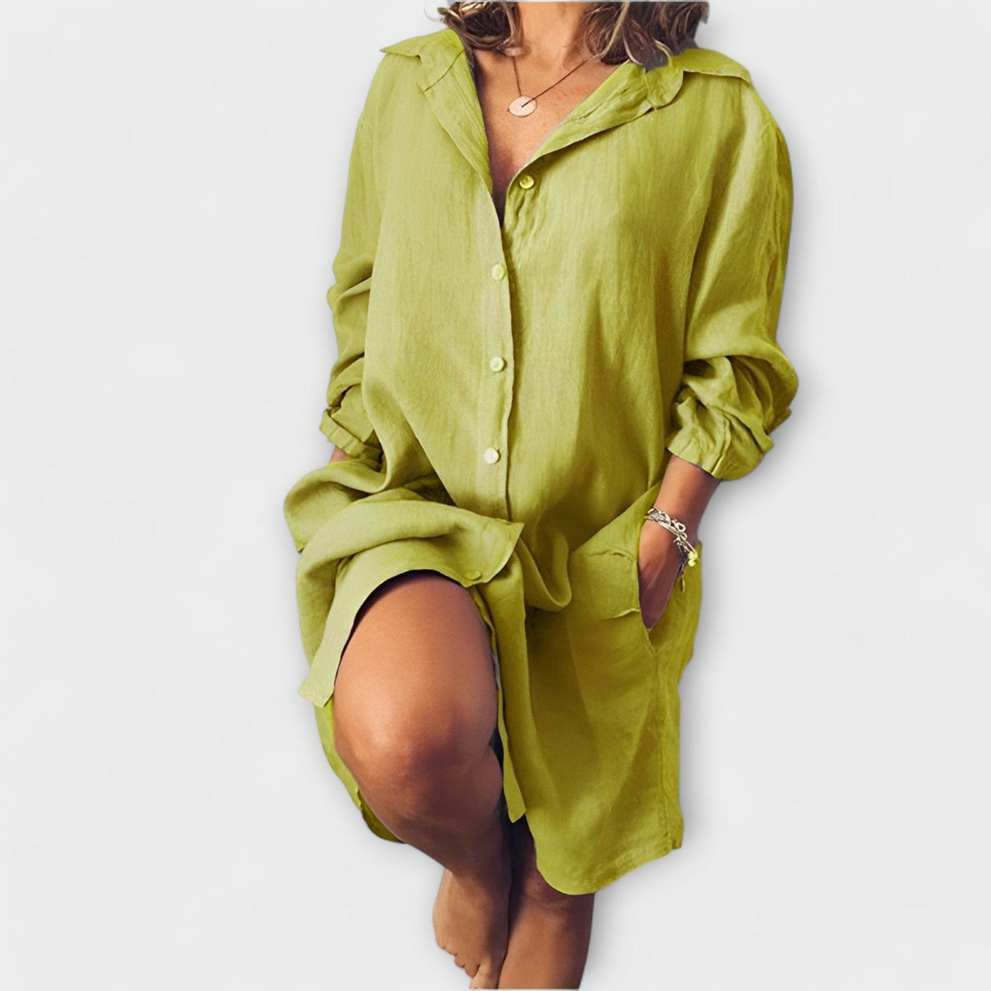 Castorini™ | Blusa in lino casual