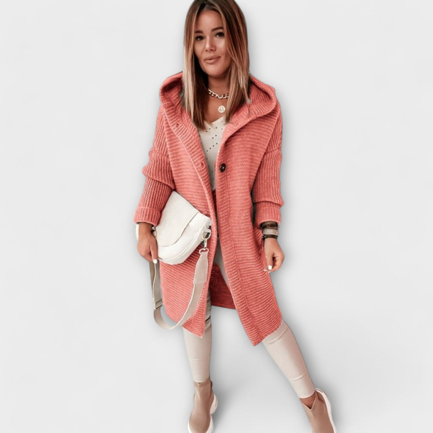 Castorini™ | Cardigan in Maglia Elegante