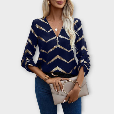 Castorini™ | Blusa Chic Senza Tempo