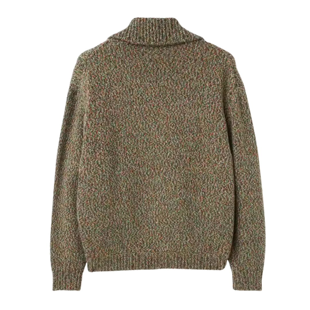 Castorini™ | Bomber con zip in lana d’alpaca