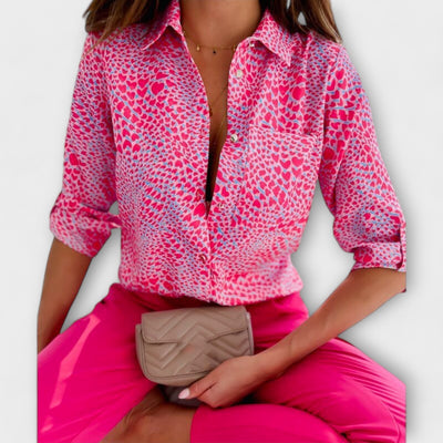 Castorini™ | Blusa con Collo Classico