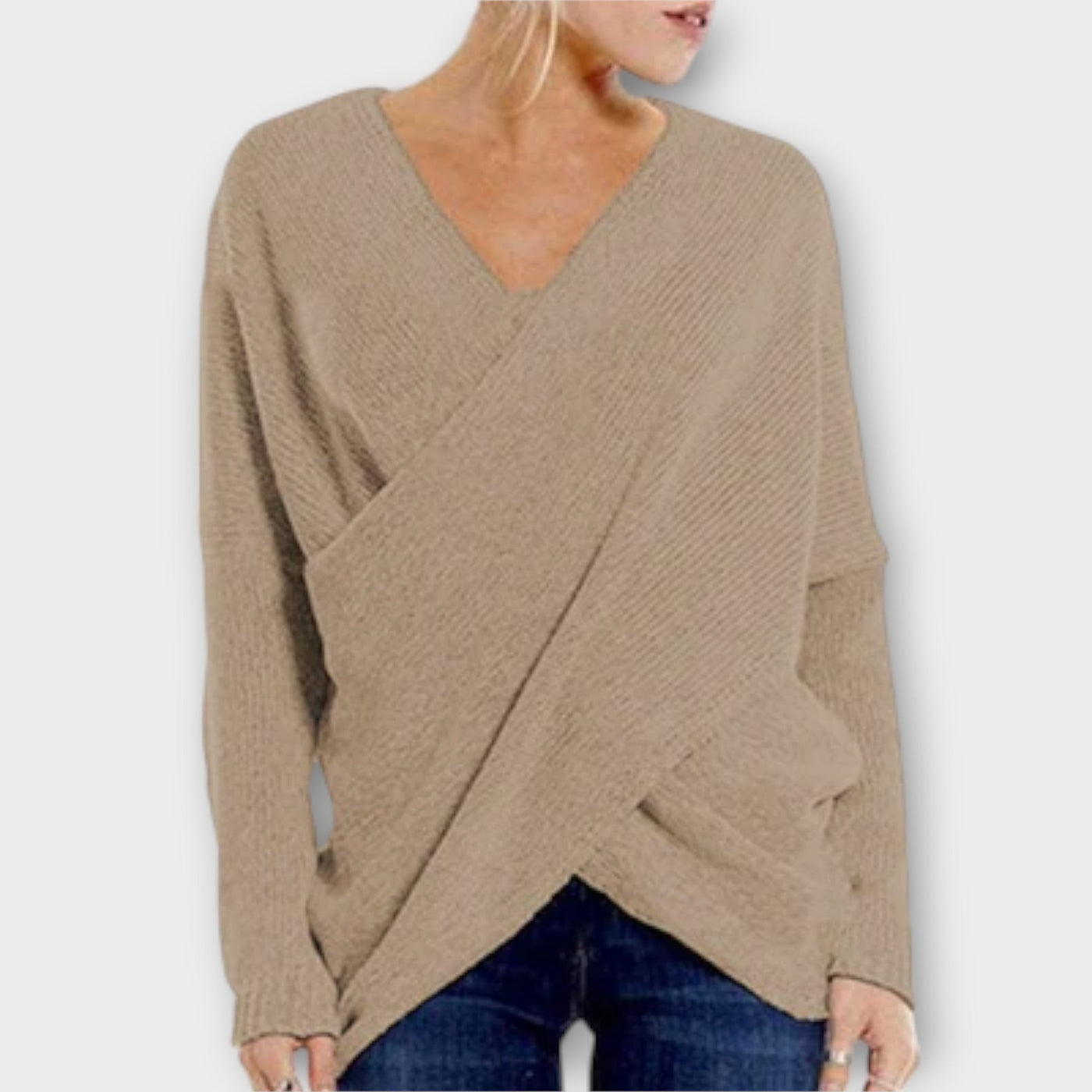 Castorini™ | Crossed Sweater