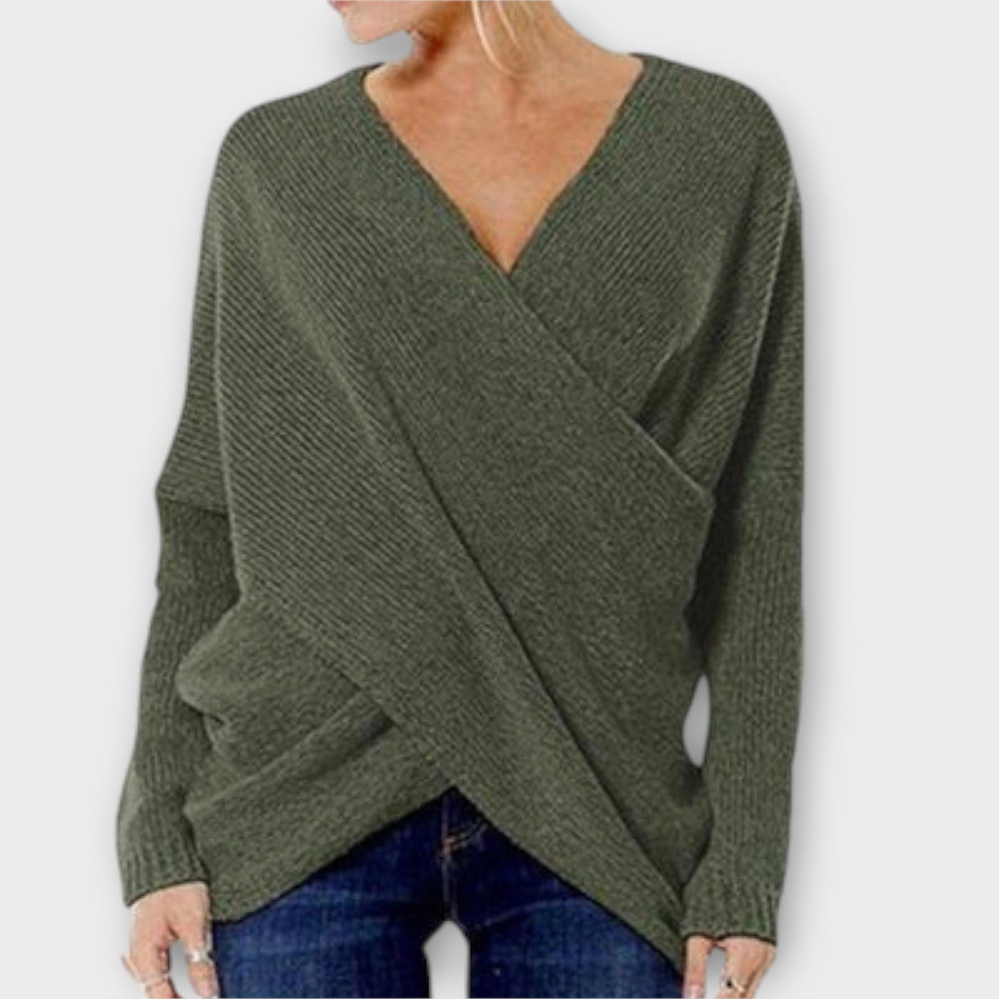 Castorini™ | Crossed Sweater