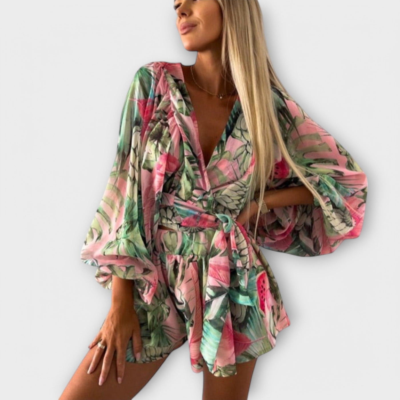 Castorini™ | Set corto con cintura